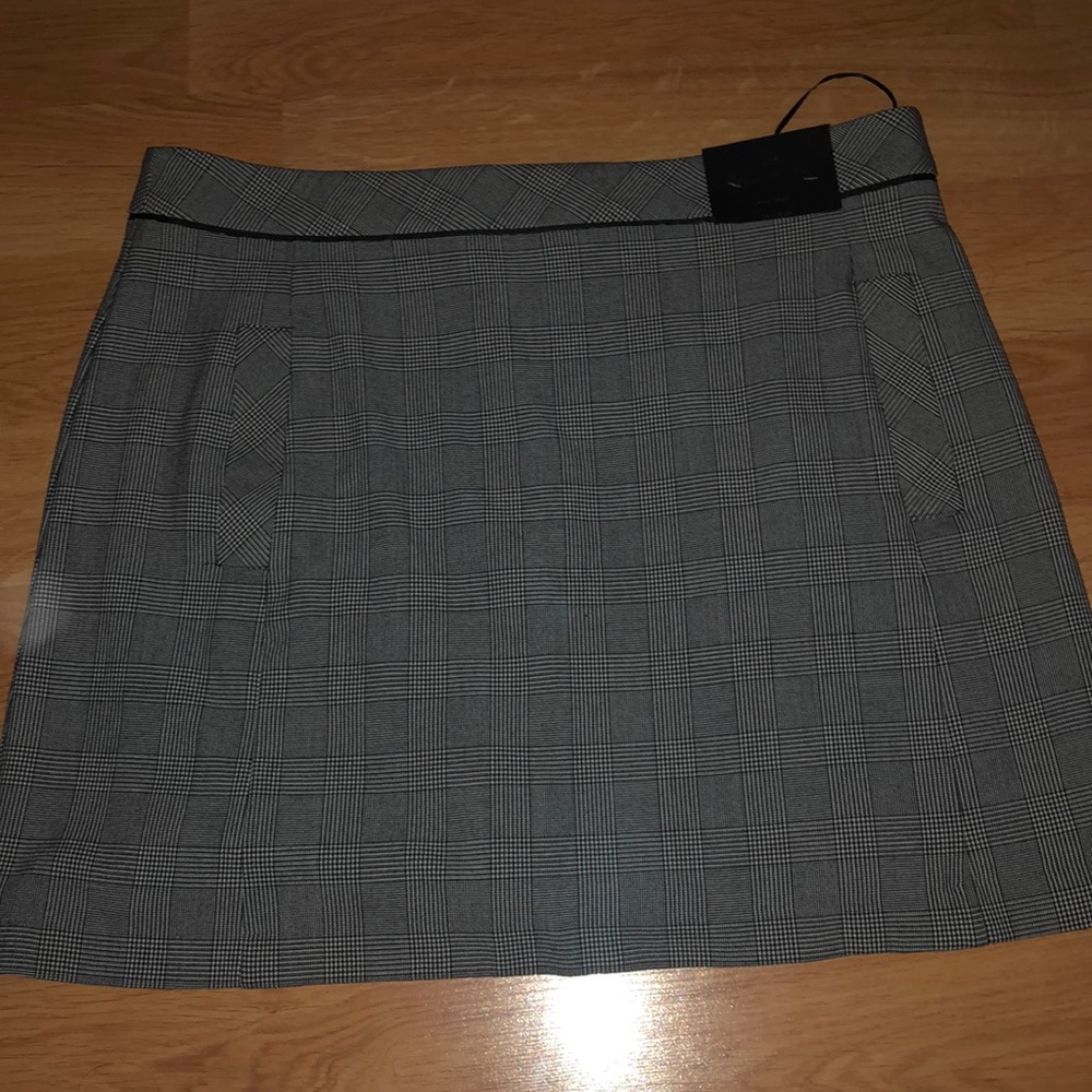 Plaid Mini Skirt
